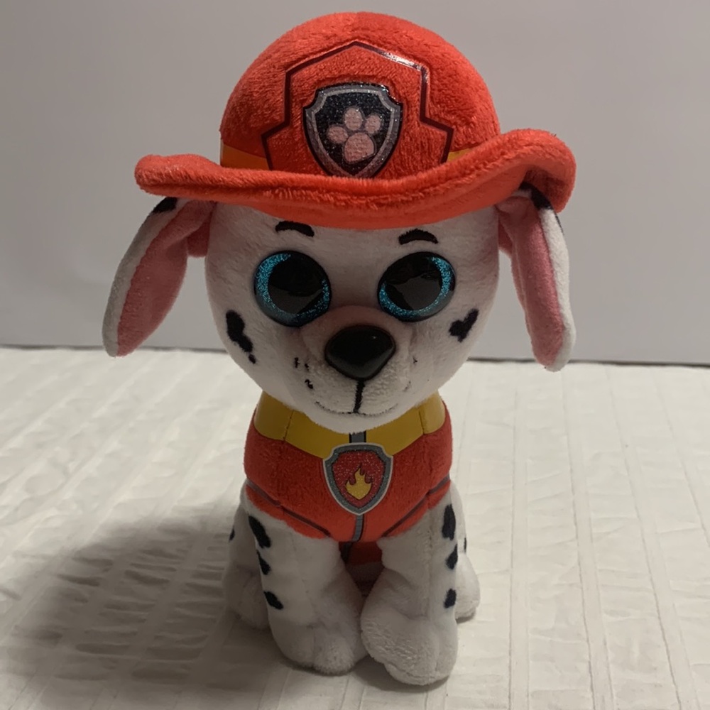 Ty Paw Patrol Marshall 6” Plush Beanie Boo